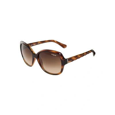 Image of Vogue Eyewear Sunglasses, Women&#039;s, Size: 56, Brown