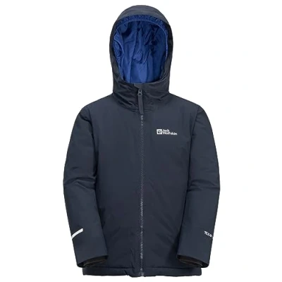 Image of Jack Wolfskin Wisper Unisex Winter jacket for kids, Size: 7 8y, Night blue