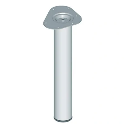 Image of Steel tube base round diameter 60 mm height 400 chrome plated