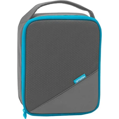 Image of Smash 20830 Basic Insulated Lunch Bag, Polyester, Grey