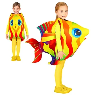 Image of Unisex Kids Children&#039;s Tropical Fish Costume