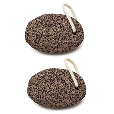 Image of X2 Large Skinapeel Pumice Stones Natural Foot Care Scruber Dead Hard Skin Callus Remover Pedicure Tool UK Skincare Specialists