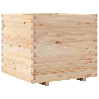 Image of vidaXL Garden Planter 80x80x72 cm Solid Wood Pine