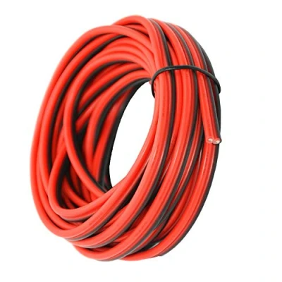 Image of 16 AWG Silicone Electrical Wire 6 Meter [Black 3 m Red m] 2 Conductor Parallel line Soft and Flexible 1.3mm² Hook Up Oxygen Free Strands Tinned Copper TUOFENG