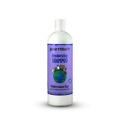 Image of Earthbath All Natural Mediterranean Magic Rosemary Scented Deoderizing Shampoo, 16 Ounce