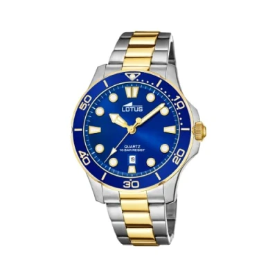 Image of LOTUS Men Analog Quartz Watch with Stainless Steel Strap 18760/1