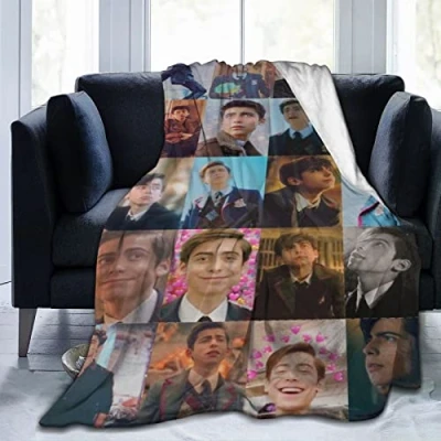 Image of LOUJIN Blanket Aidan Boy Gallagher Super Soft Flannel Fleece Lightweight Throw Blankets Air Conditioning Couch Sofa Bedroom For Kids Adults 150CM X 125CM