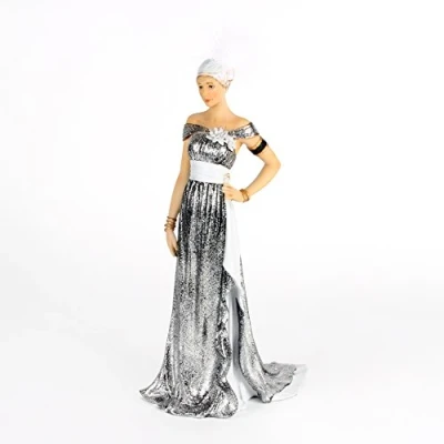 Image of Stunning Art Deco Figurine Charleston Lady Alice