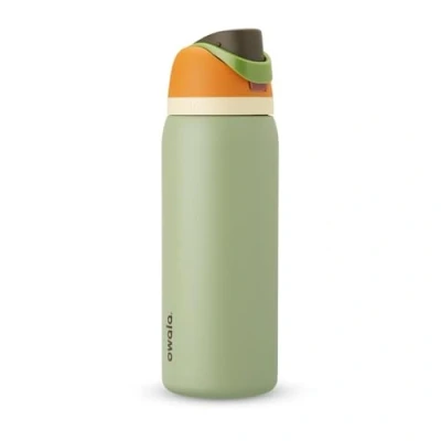 Image of Owala FreeSip Insulated Stainless Steel Water Bottle with Straw for Sports and Travel, Leak Proof, BPA Free, 950ml, Camo Cool