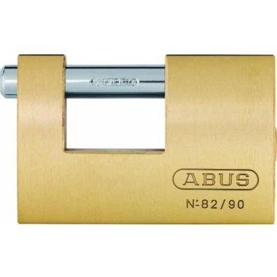 Image of ABUS 11578 Monoblock Brass Shutter Padlock with 8521 Alike Keyed