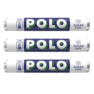 Image of Polo Candy Tiny Mint Rolls Sugar Free Tubes, 33g (Pack of 3)