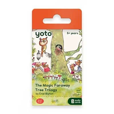 Image of YOTO The Magic Faraway Tree Trilogy by Enid Blyton 3 Kids Audio Cards for Use with Player &amp; Mini All in 1 Device, Screen Free Listening Fun Playtime, Bedtime, Travel Stories, Ages 5+