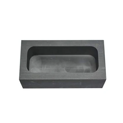 Image of LLF Gold Silver Graphite Ingot Mold Mould Crucible for Melting Casting Refining (D2kg)