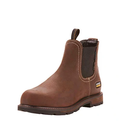 Image of ARIAT Men&#039;s Groundbreaker Chelsea Waterproof Steel Toe Work Boot