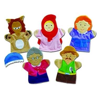 Image of Red Riding Hood Hand Puppet Set
