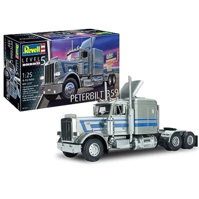 Image of Revell Monogram 12627 Peterbilt 359 1:25 Scale Unbuilt/Unpainted Plastic Model Kit