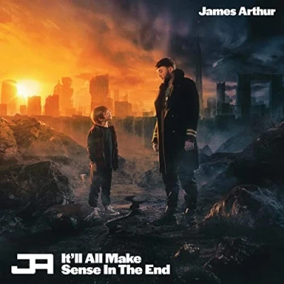 Image of James Arthur It&#039;ll All Make Sense In The End Orange Marble 2021 UK vinyl LP 19439874061