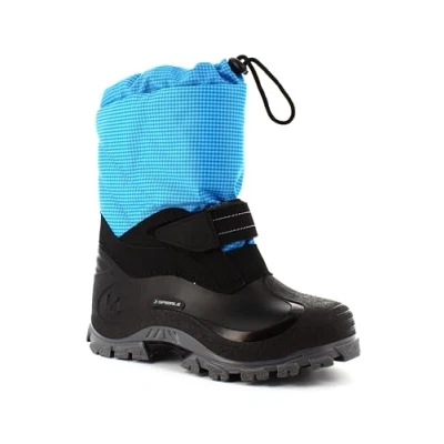 Image of Spirale Unisex Sunny Snow Boots, Turquoise, 4 UK