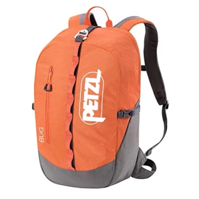 Image of Petzl, Bug, Backpack Climbing, Red/Orange, 18 L, Unisex Adult