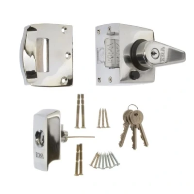 Image of ERA 1930 37 1 Maximum Security BS Nightlatch with Polished Chrome Body