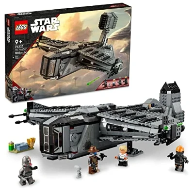 Image of LEGO Star Wars The Justifier 75323, Buildable Toy Starship with Cad Bane Minifigure and Todo 360 Droid Figure, Bad Batch Set, Gifts for Kids, Boys &amp; Girls