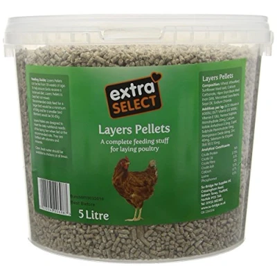 Image of Extra Select Complete Layers Pellets Poultry Feed Tub, 5 Litre