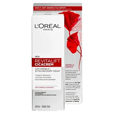 Image of L&#039;Oreal Revitalift Cicacrem Anti Wrinkle Repair Cream, 40ml