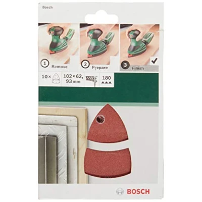 Image of Bosch 2609256A65 Sanding Sheet Set for Multi Sanders (10 Piece)
