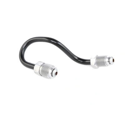 Image of 1K0611764L, 1K0611764M brake Lines METZGER 4120002 Right Rear, at caliper OE part AUDI: A3 Sportback, Hatchback, TT Coupe, VOLKSWAGEN: Golf 5