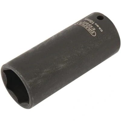Image of Draper Expert HI TORQ� 6 Point Deep Impact Socket, 1/4&quot; Sq. Dr., 15mm