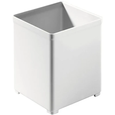 Image of Festool 500066 Box 60x60x71/6 SYS SB Plastic Containers White (Pack of 6)