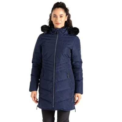 Image of Dare 2b Women&#039;s Water repellent Striking IV Jacket Peacoat Blue, Size: 8