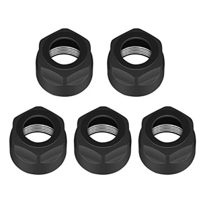 Image of er16a, Clamping Nut, 5pcs/set ER16A Collar Clamp Nut for ER CNC Lathe Milling Machine