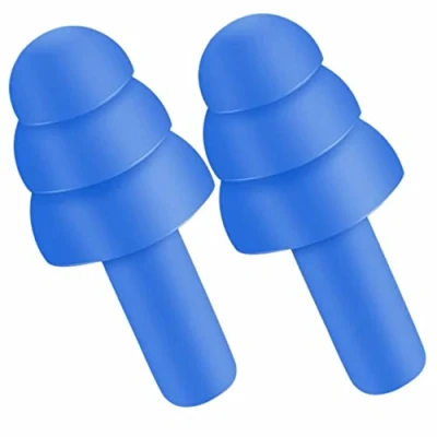Image of Noise Cancelling Ear Plugs for Sleep Musicians Work Sleeping Snoring Reusable Earplugs Hearing Protection Soft Silicone Soundproof Set Studying Concerts Travel Kit 32db Highest Nrr (Pack of 2)