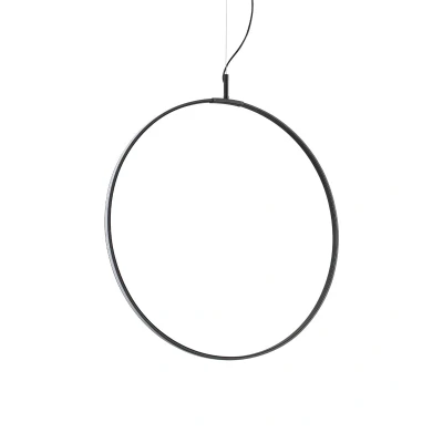 Image of CIRCUS 60cm Integrated LED Pendant Ceiling Light Black, 3000K