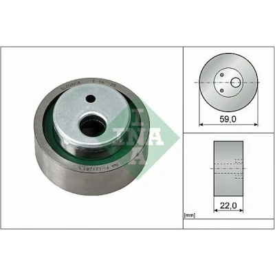 Image of 0000082919, 0000082954, 082053, 082919, 082929 Tensioner Pulley, timing belt INA 531 0030 10 PEUGEOT: 205 II Hatchback, Partner I Van, 206 Hatchback