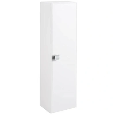 Image of Hudson Reed Sarenna Tall Storage Unit, 352mm Wide, White Flush Bathrooms