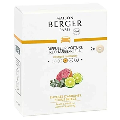 Image of MAISON BERGER Citrus Breeze Car Diffuser Refills
