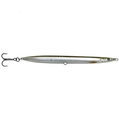 Image of Savage Gear Sandeel Pencil 12.5 cm 19 g Sea Trout Bait, Colour: Ghost