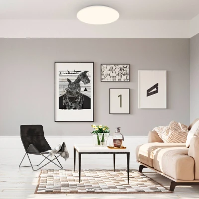 Image of Briloner LED ceiling light Ekos, sensor, Ø 35 cm