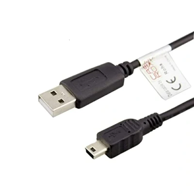 Image of caseroxx USB cable, data cable for Ravensburger TipToi, transfer synchronization in black