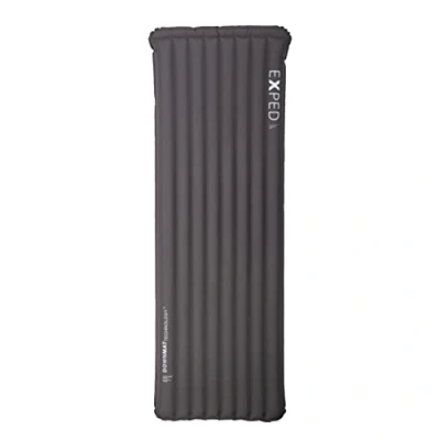 Image of Exped Ultra 7R Lightweight Backpacking Mat Packable and Comfortable 20 Degree 4 Season Sleeping Pad, Charcoal, Medium
