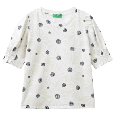 Image of United Colors of Benetton Women&#039;s 3nexd106g t Shirt, Multicolor 60r, S