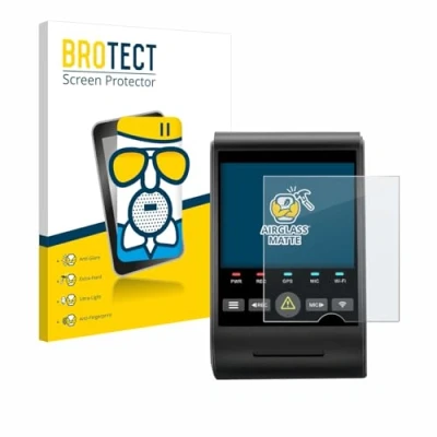 Image of brotect Anti Glare Glass Screen Protector Matte compatible with VIOFO A229 PRO Scratch 9H Protection Film