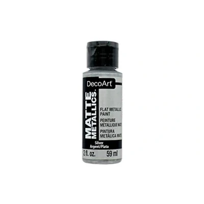 Image of Deco Art Americana Acrylic Matte Metallics 2Oz Silver