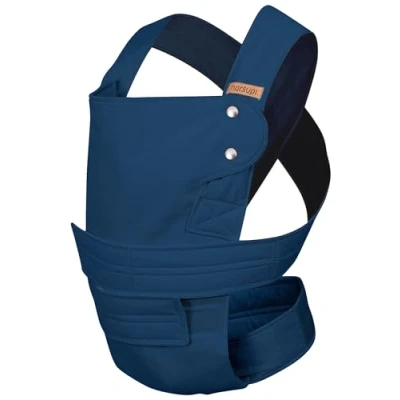 Image of marsupi Baby Carrier for Newborns from Birth up to 15kg Lightweight and Compact Hook Loop, Sturdy Easy Fastening System