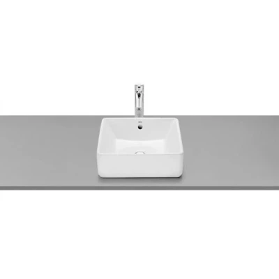 Image of Roca, The Gap,Square Countertop Sink, White, 390 mm x 370 130 mm, A3270ML000