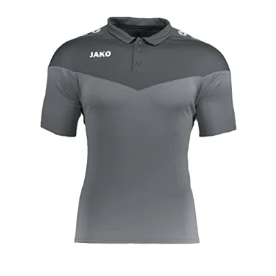 Image of JAKO Women&#039;s Champ 2.0 polo, stone gray/anthra light, 34