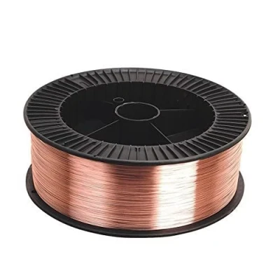 Image of Mild Steel MIG Wire 0.8mm 15kg Spool Precision Layer Wound Copper Coated Suitable For General Fabrication/Construction/Tanks/Boilers/Repair/Autobody Applications