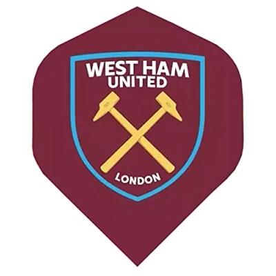 Image of TARGET WEST HAM UNITED FOOTBALL DART FLIGHTS (10x Sets)
